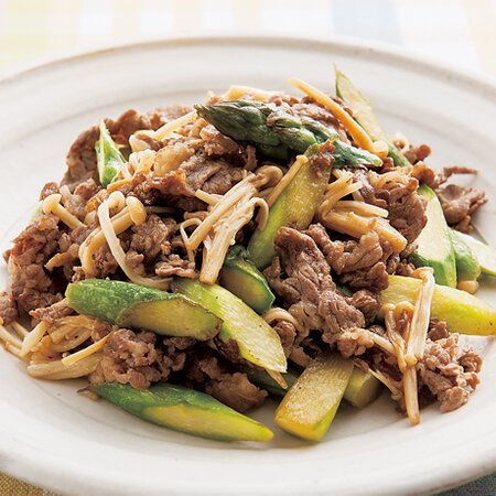ご飯がすすむ あっという間の 牛肉とアスパラのバター醤油炒め By 奥田和美 たっきーママ レシピサイト Nadia ナディア プロの料理家のおいしいレシピ
