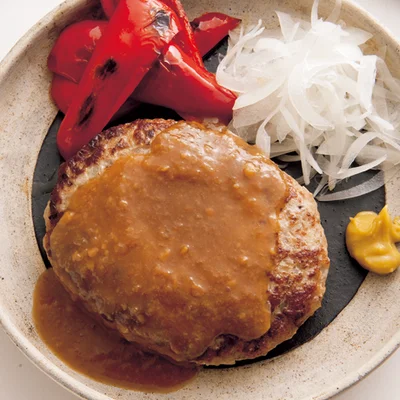 黒酢豚バーグ