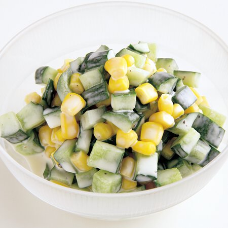 きゅうりとコーンのコールスロー By飛田和緒さんの料理レシピ プロのレシピならレタスクラブ