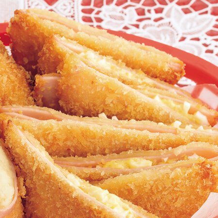 卵サラダハムカツ Byきじまりゅうたさんの料理レシピ プロのレシピならレタスクラブ