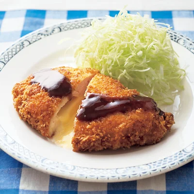 チーズ入りチキンカツ