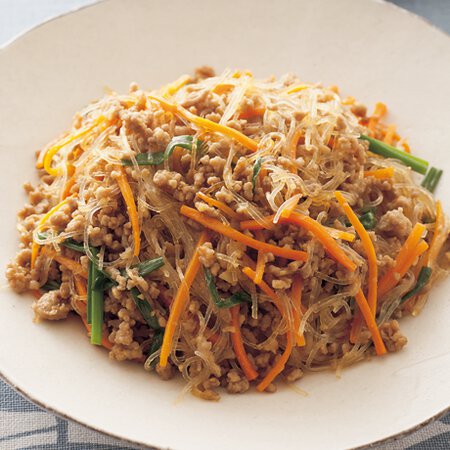 ひき肉とはるさめのみそ炒め By市瀬悦子さんの料理レシピ プロのレシピならレタスクラブ