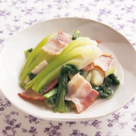 チンゲン菜の洋風煮びたし By石原洋子さんの料理レシピ プロのレシピならレタスクラブ