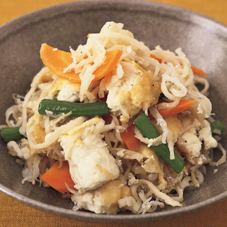切り干し大根と厚揚げのチャンプルー By植松良枝さんの料理レシピ プロのレシピならレタスクラブ