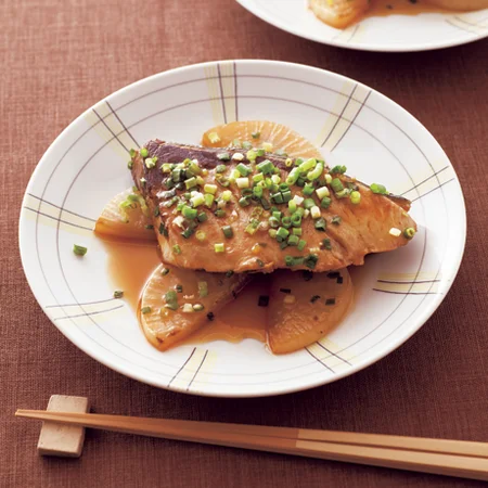 蒸し焼きぶり大根