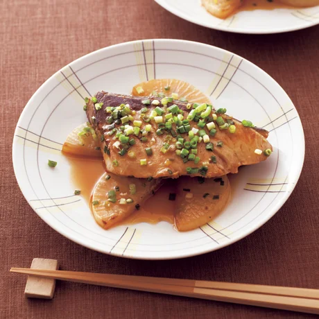 蒸し焼きぶり大根