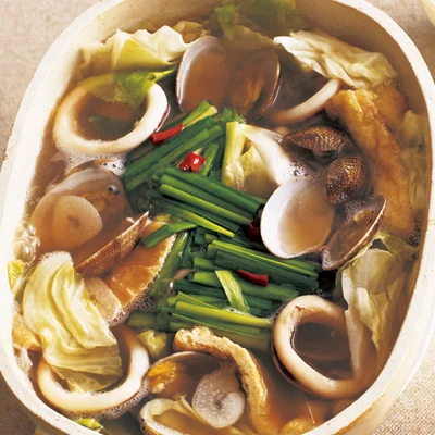海鮮塩ちゃんこ鍋