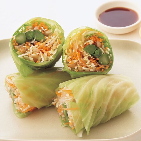 春野菜のキャベツ巻きサラダ By神保佳永さんの料理レシピ プロのレシピならレタスクラブ