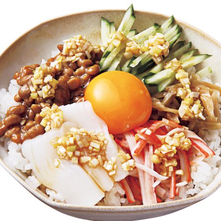 中華風ばくだん丼 By市瀬悦子さんの料理レシピ プロのレシピならレタスクラブ