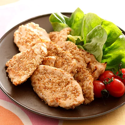 とりのやわらかごま焼き