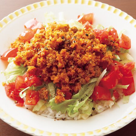 にんじんミートソースのタコライス By市瀬悦子さんの料理レシピ プロのレシピならレタスクラブ