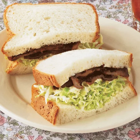 しょうが焼き米粉サンド