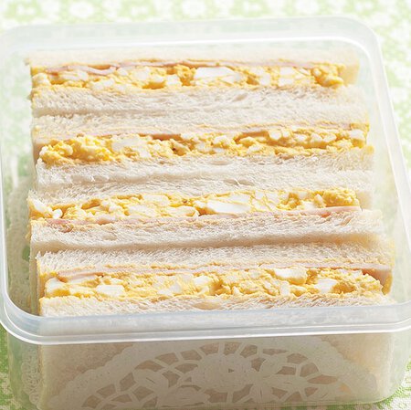 ハムと卵のサンドイッチ Byワタナベマキさんの料理レシピ プロのレシピならレタスクラブ