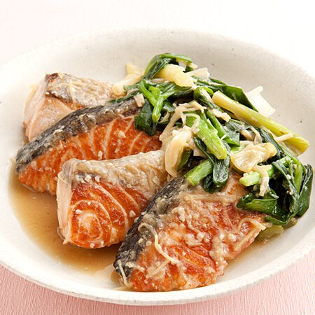 鮭のスタミナ煮 By藤野嘉子さんの料理レシピ プロのレシピならレタスクラブ