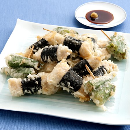 とりささ身ののり巻き天ぷら By藤野嘉子さんの料理レシピ プロのレシピならレタスクラブ