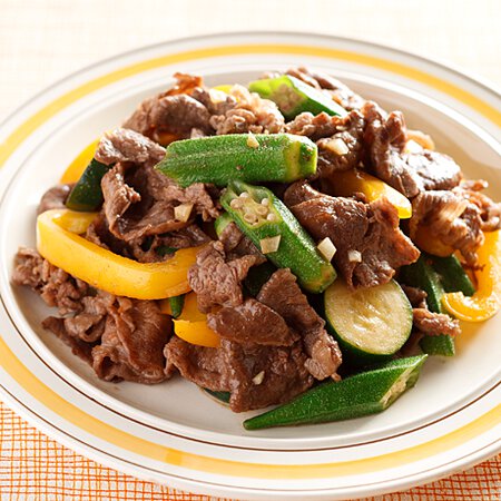 牛肉と夏野菜のバターじょうゆ炒め By橋本加名子さんの料理レシピ プロのレシピならレタスクラブ