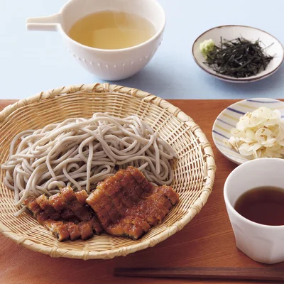 ざるそばのひつまぶし風