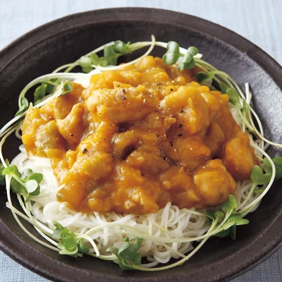 とろとろかぼちゃそうめん