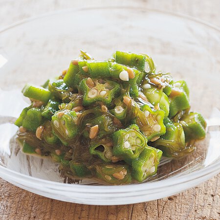 オクラとめかぶのしょうゆ麹あえ By瀬戸口しおりさんの料理レシピ プロのレシピならレタスクラブ