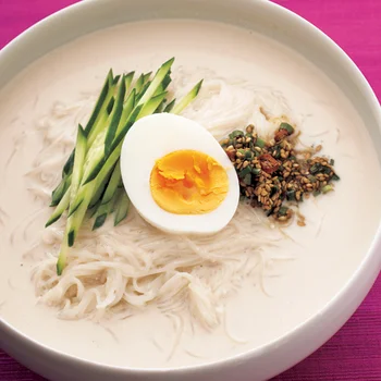 冷やし豆腐&豆乳汁麺
