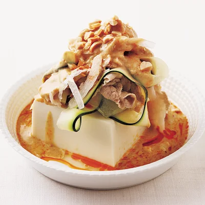 豚しゃぶごまだれやっこ