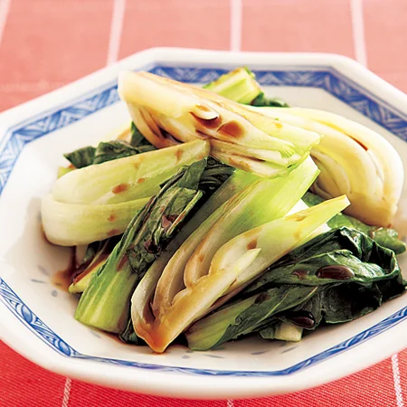 チンゲン菜の中華蒸し