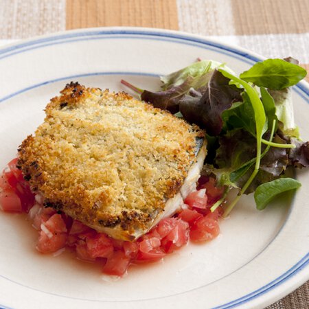 さばのパン粉焼き トマトソース By沼口ゆきさんの料理レシピ プロのレシピならレタスクラブ