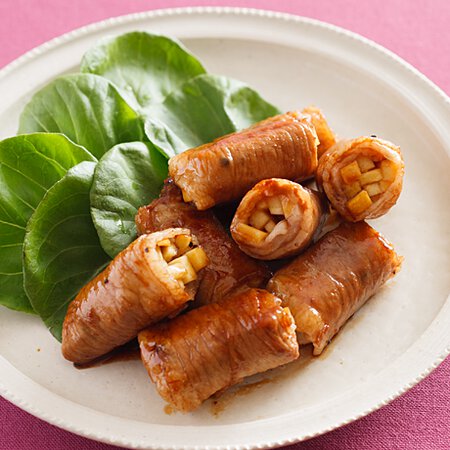 さつまいもの豚肉巻き By牛尾理恵さんの料理レシピ プロのレシピならレタスクラブ