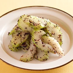 セロリのゆかり炒め