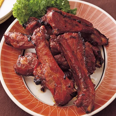 スペアリブのハニーB.B.Q.グリル