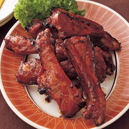 スペアリブのハニーB.B.Q.グリル