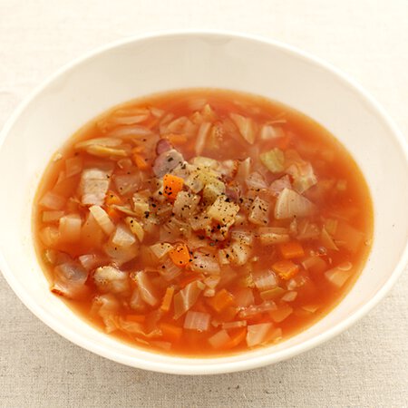 簡単 ミネストローネ