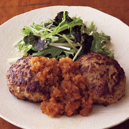 和風ハンバーグ By笠原将弘さんの料理レシピ プロのレシピならレタスクラブ