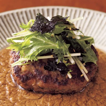 和風ハンバーグ ごまソース