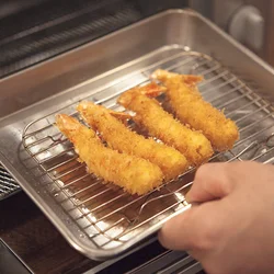 オーブントースターでカラリと焼く