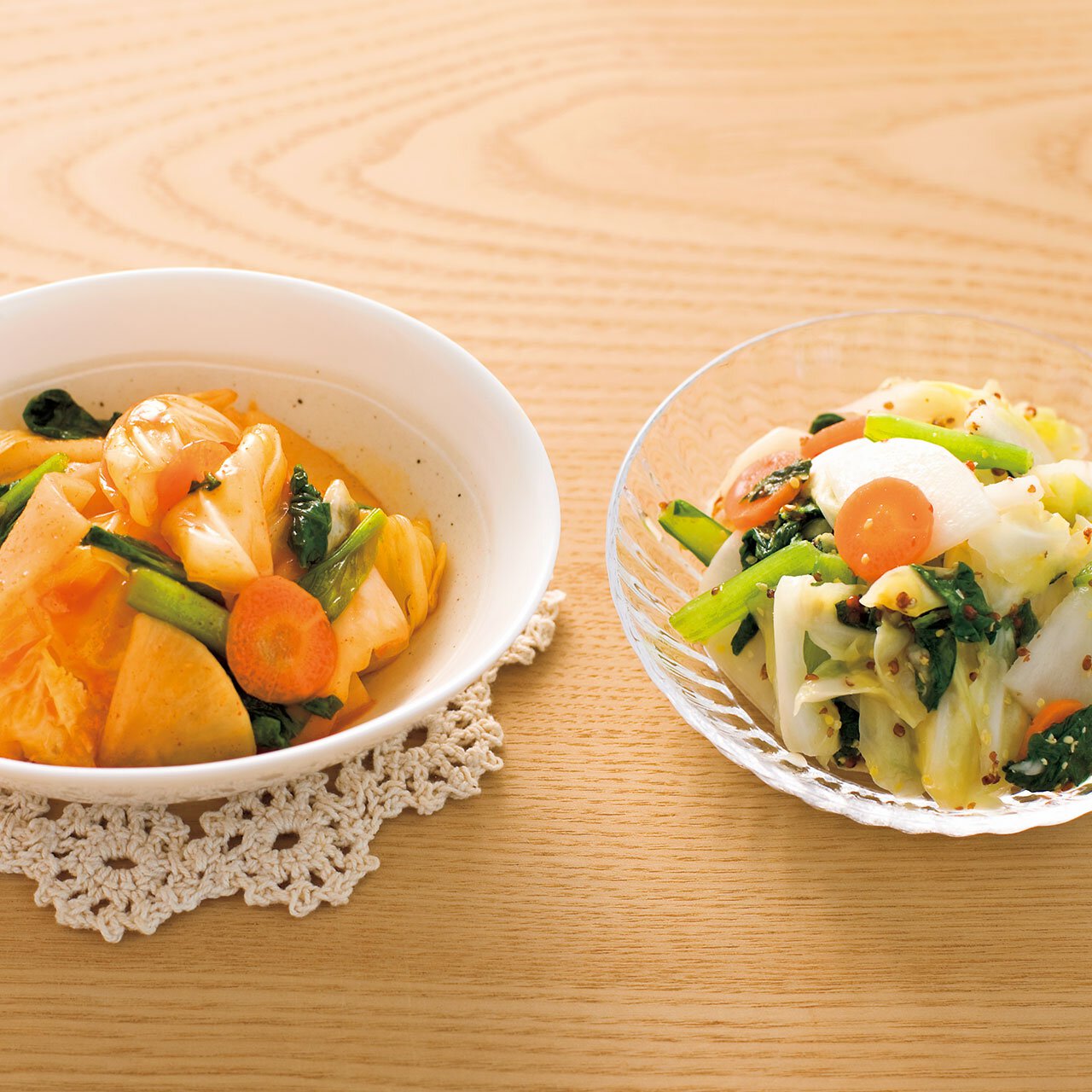 韓国風浅漬けと洋風浅漬け By重信初江さんの料理レシピ プロのレシピならレタスクラブ