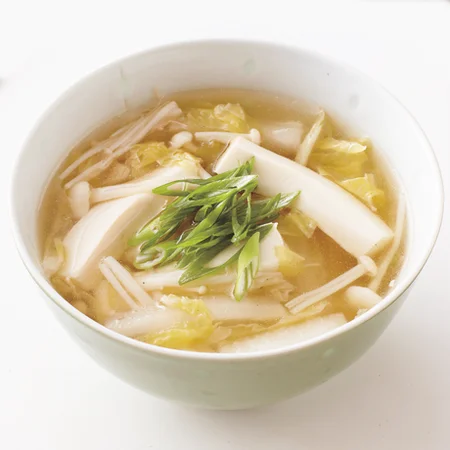 豆腐と辣白菜のスープ