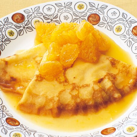 デコポンのクレープシュゼット By若山曜子さんの料理レシピ プロのレシピならレタスクラブ