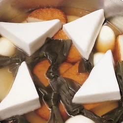 ゆっくりゆらゆらと煮含める
