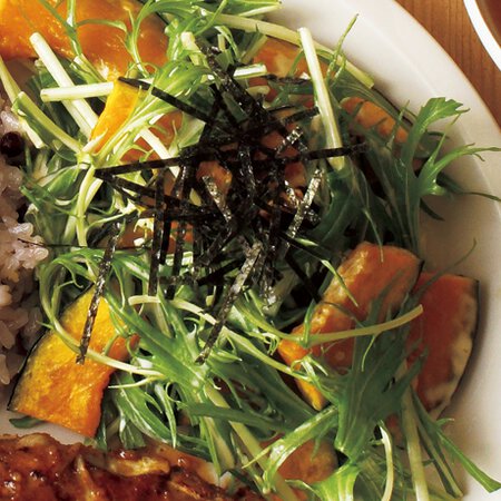 焼きかぼちゃと水菜のサラダ By市瀬悦子さんの料理レシピ プロのレシピならレタスクラブ