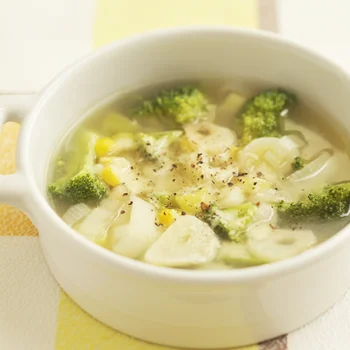 いろいろ野菜のにんにくスープ
