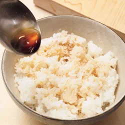 天つゆは2度に分けてかける