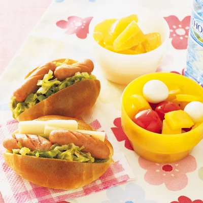 ミニホットドッグ弁当