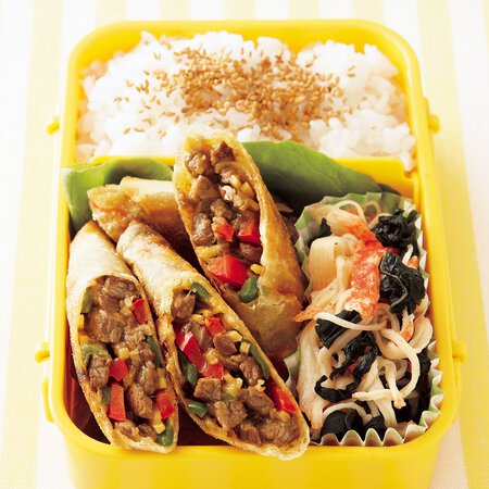 春巻き弁当 Bymako 多賀正子 さんの料理レシピ プロのレシピならレタスクラブ