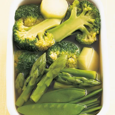 緑野菜のだしびたし