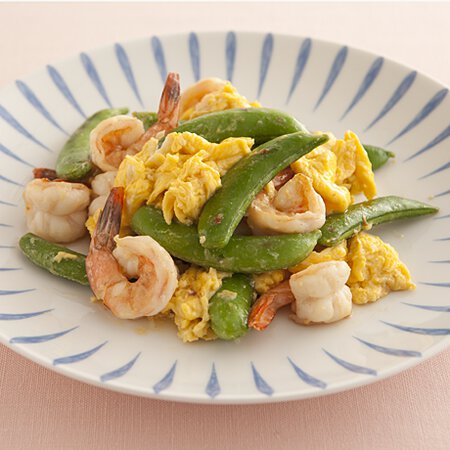 スナップえんどうとえびの卵炒め By村田裕子さんの料理レシピ プロのレシピならレタスクラブ