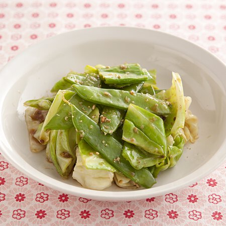 キャべツと絹さやのナムル By村田裕子さんの料理レシピ プロのレシピならレタスクラブ