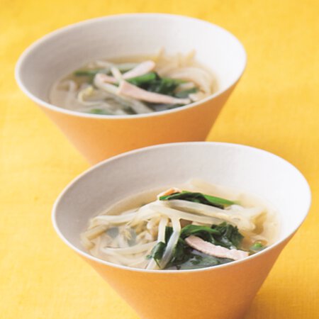 もやしとハムの中華スープ By牛尾理恵さんの料理レシピ プロのレシピならレタスクラブ