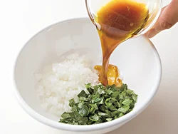 レモンやオリーブ油で洋風の味つけにするのがポイント