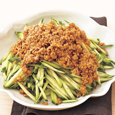 細切りきゅうりの肉みそがけ By小林まさみさんの料理レシピ プロのレシピならレタスクラブ